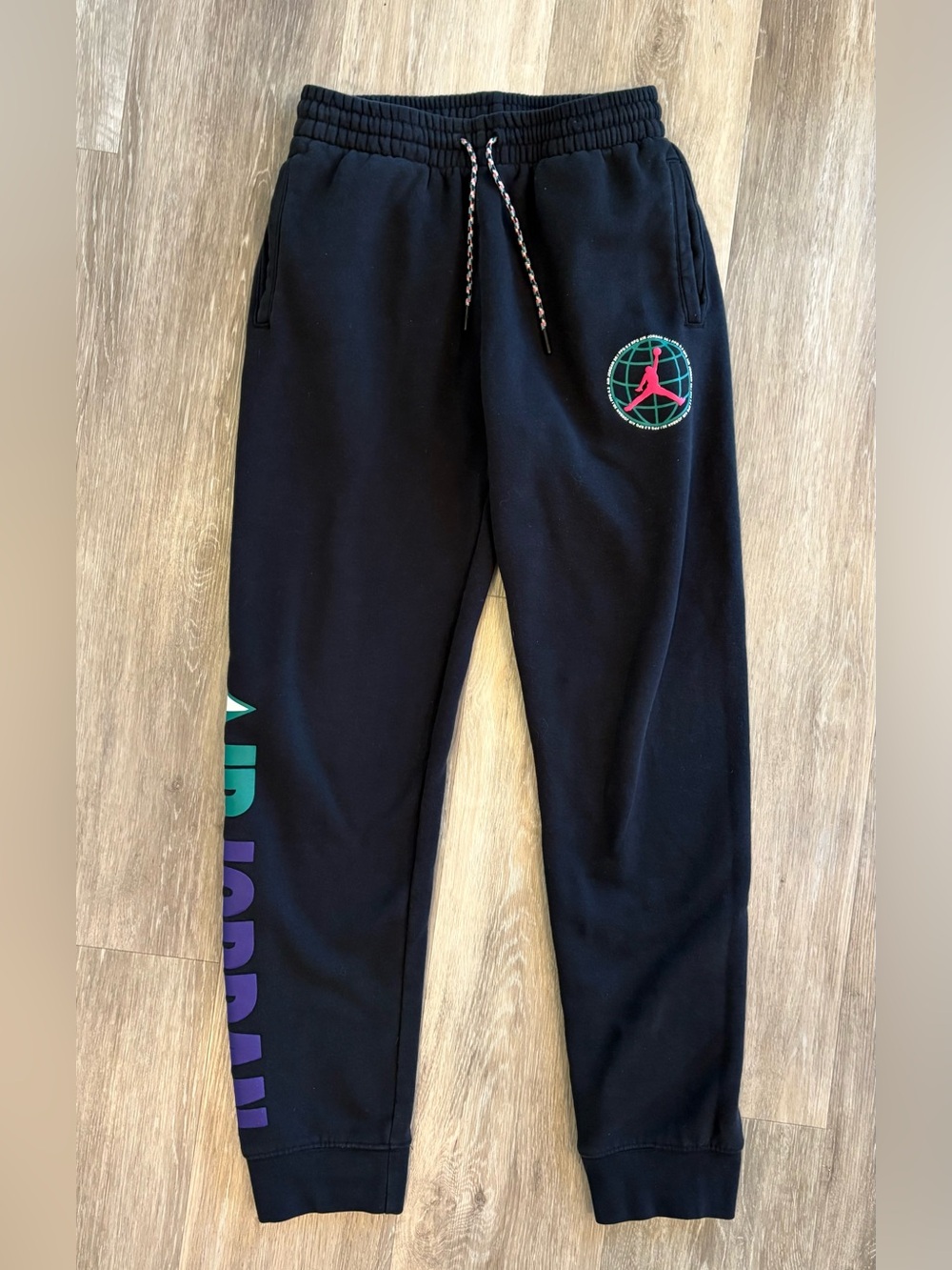 Nike Jordan Winter Fleece Utility Jogger Sweatpants Black Size XL Boys 13-16